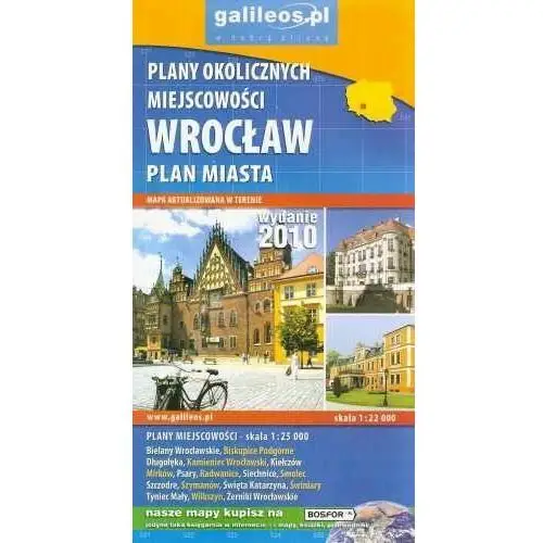 Wrocław miasta. plany okolicznych miejscowości Plan