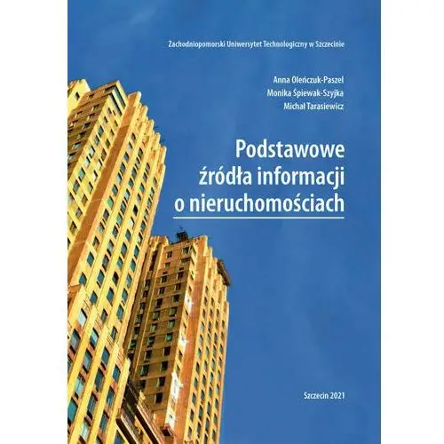 Podstawowe źródła informacji o nieruchomościach