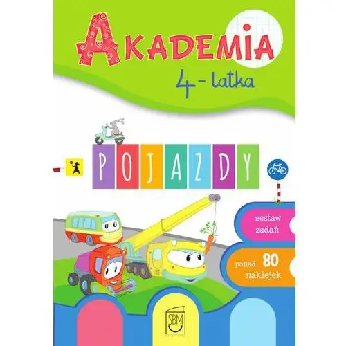 Pojazdy. Akademia 4-latka