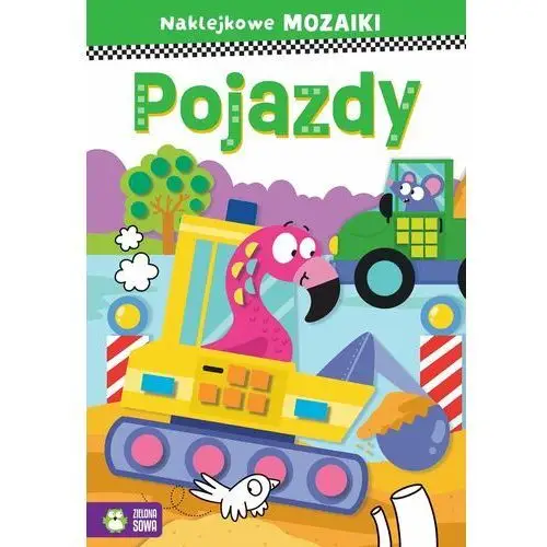 Pojazdy. Naklejkowe mozaiki