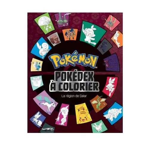 Pokémon - Pokédex à colorier - La région de Galar