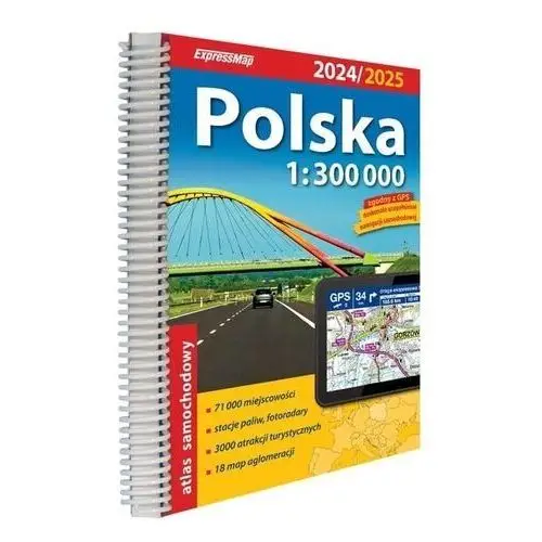 Polska atlas samochodowy 1:300 000