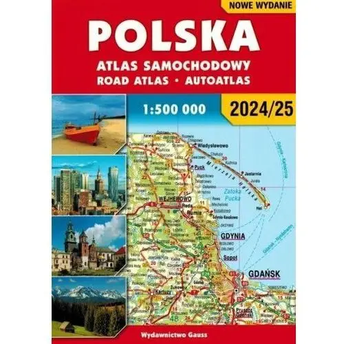 Polska. Atlas samochodowy 1:500 000