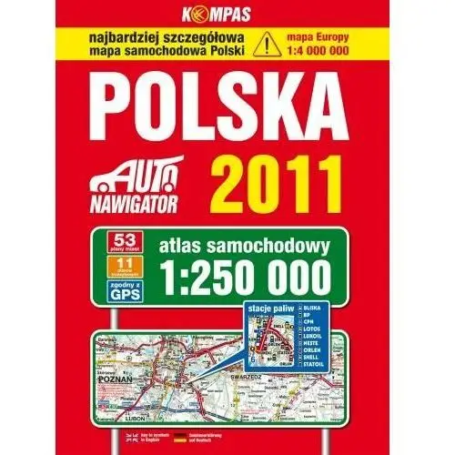 Polska. Atlas samochodowy