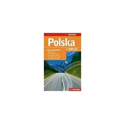 Polska. Mapa samochodowa 1:500 000