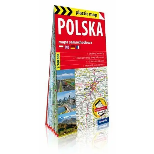 Polska. Mapa samochodowa 1:700 000