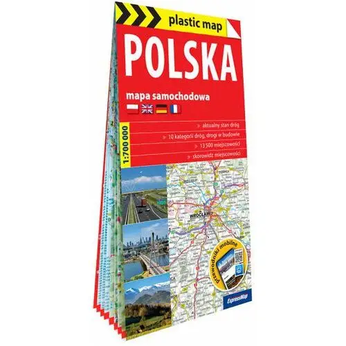 Polska. Mapa samochodowa 1:700 000