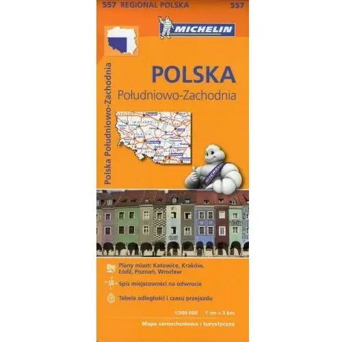 Polska Południowo-Zachodnia. Mapa 1:300 000