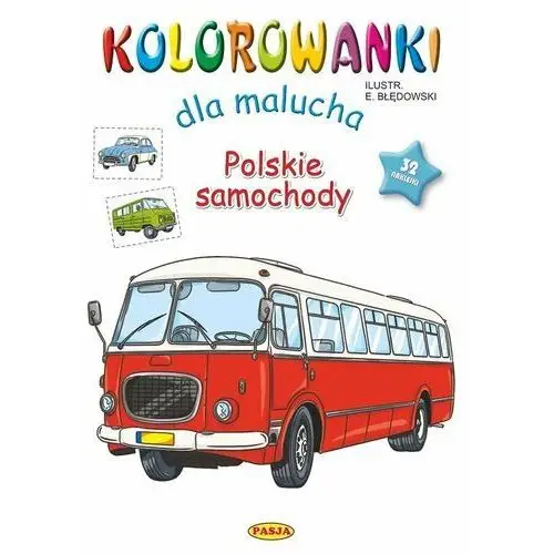 Polskie samochody. Kolorowanki dla malucha