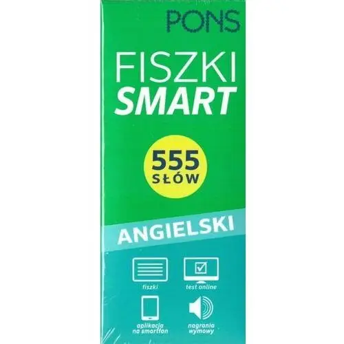 Fiszki smart 555 słów. angielski w.2022