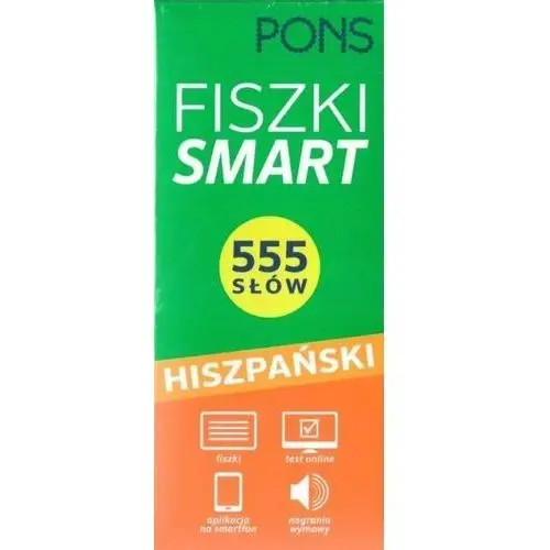 Fiszki smart 555 słów. hiszpański w.2022