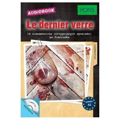 Pons Le dernier verre a2 audiobook cd