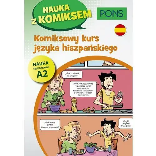 Pons. Nauka z komiksem. Komiksowy kurs języka hiszpańskiego. Poziom A2