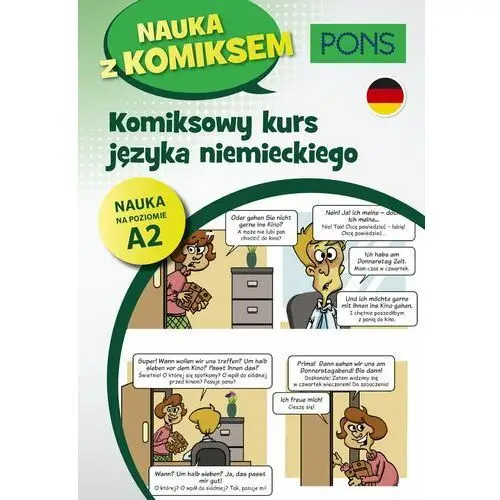 Pons. Nauka z komiksem. Komiksowy kurs języka niemieckiego. Poziom A2