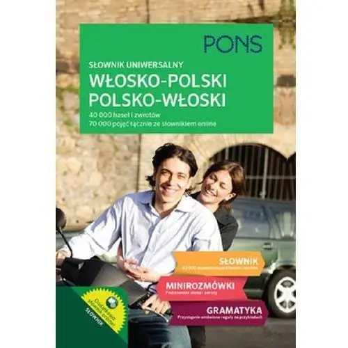 Słownik uniwersalny włosko-polski polsko-włoski - praca zbiorowa Pons
