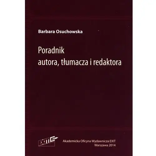 Poradnik autora, tłumacza i redaktora