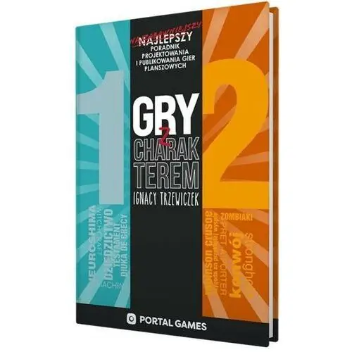 Portal Games Książka Gry z Charakterem 1+2