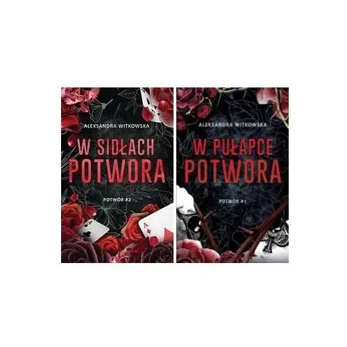 Potwór Tom 1-2 W Pułapce Potwora W Sidłach Potwora Aleksandra Witkowska