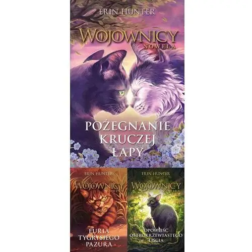 Pożegnanie Kruczej Łapy. Wojownicy. Nowela Pakiet 3, Erin Hunter