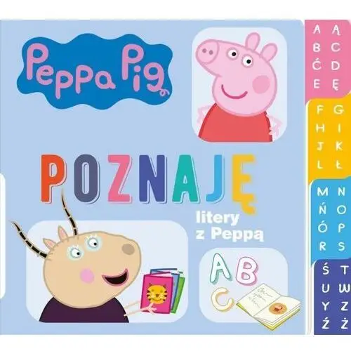 Poznaję litery z Peppą. Peppa Pig