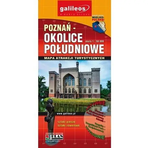 Poznań - okolice południowe. Mapa 1:50 000