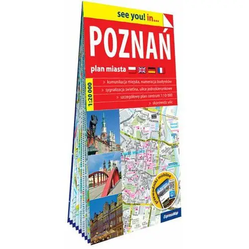 Poznań. Plan miasta 1:20 000