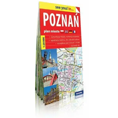 Poznań. Plan miasta 1:20 000