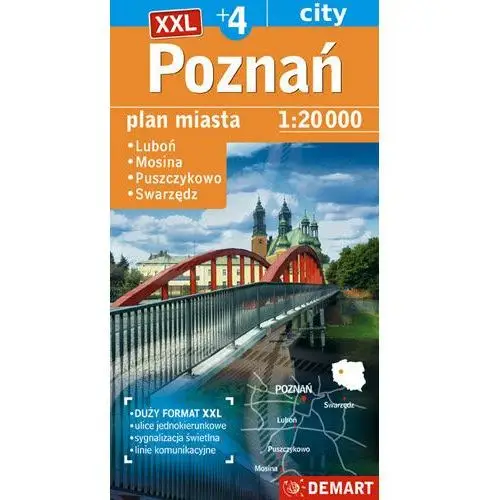 Poznań. Plan miasta 1:20 000