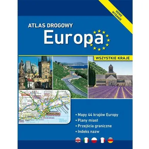 Praca zbiorowa Atlas drogowy europa