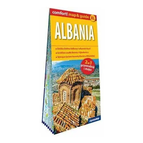 Comfort! map albania 1:280 000 Praca zbiorowa