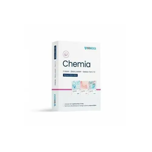 Ebook chemia zbiór zadań matura 2024-2025 t.1-3 Praca zbiorowa
