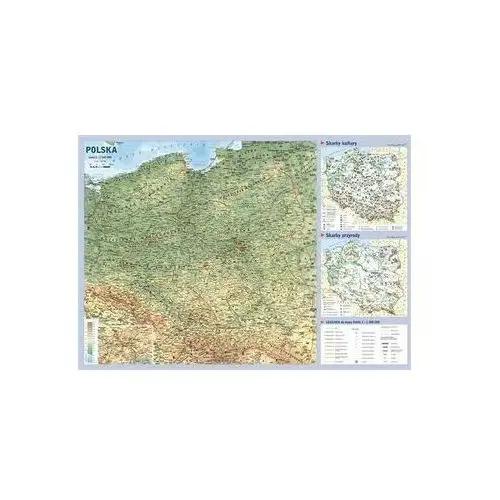 Mapa Polski podręczna 1:1 500 000 (JMP) Praca zbiorowa