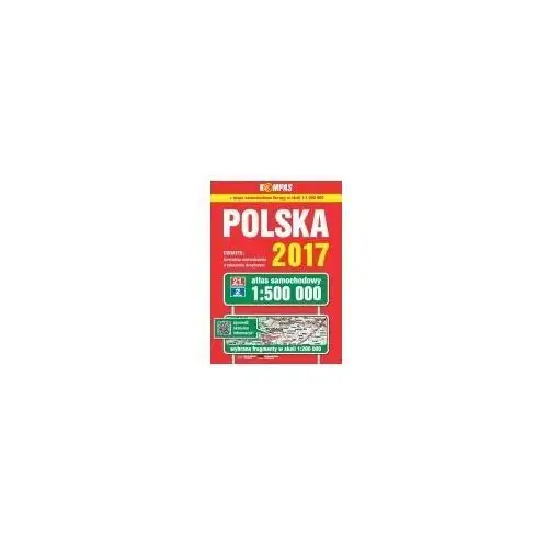 Polska 2017 Atlas samochodowy 1:500 000,470KS (6816053)