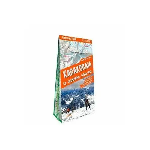 Praca zbiorowa Trekking map karakoram 1:175 000 lam w.2024