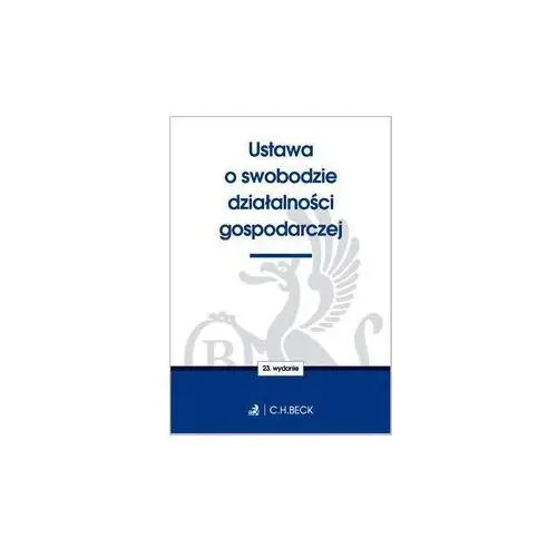 Ustawa o swobodzie działalności gospodarczej - Flisek Aneta,106KS (6975609)