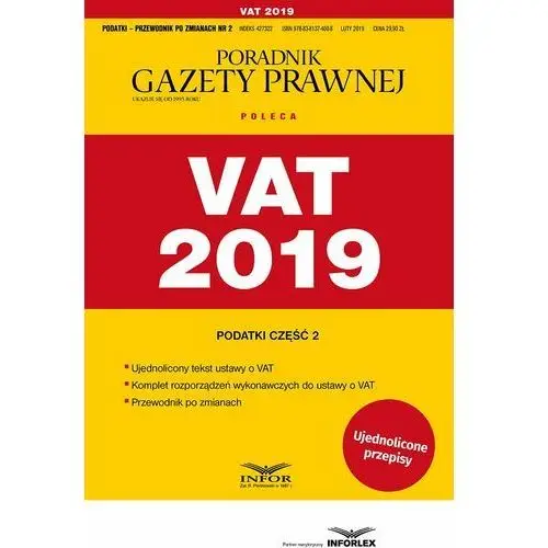 Praca zbiorowa Vat 2019