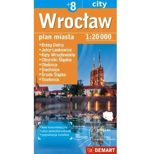 Wrocław plus 8 - plan miasta,660MP (6241086)