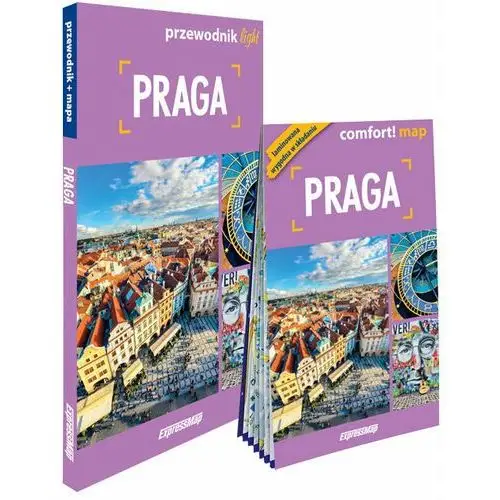 Praga light: przewodnik + mapa