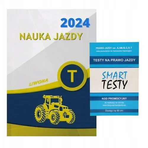 Prawo Jazdy Kat.t Podręcznik Traktor+testy Na Prawo Jazdy 2024