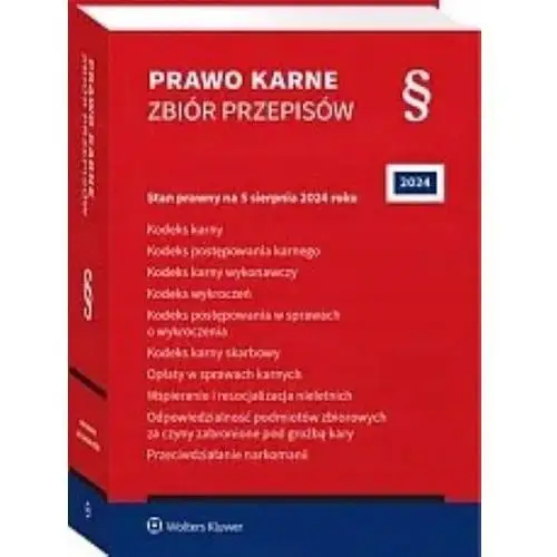 Prawo karne. Zbiór przepisów w.68