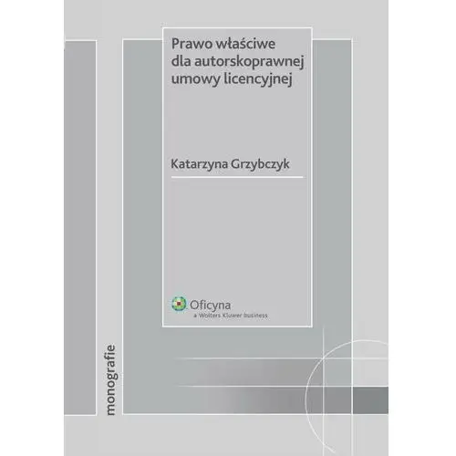 Prawo właściwe dla autorskoprawnej umowy licencyjnej