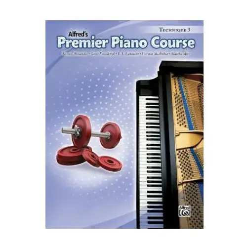 Premier piano course technique 3 Alfred publishing co (uk) ltd