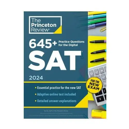 Princeton review 600+ practice questions for the sat, 2024: created for the new digital exam