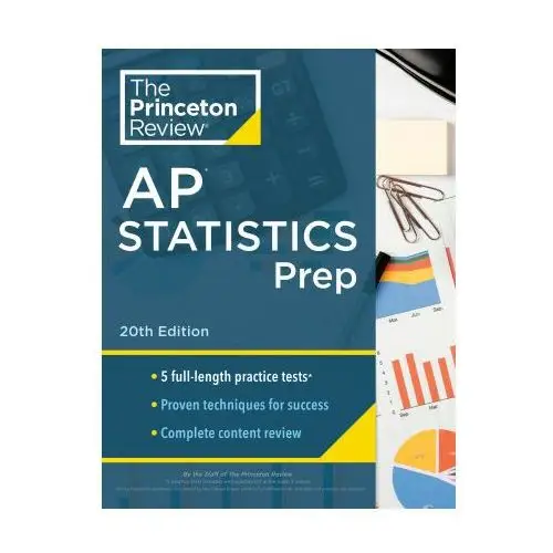 Princeton review ap statistics prep, 2024 5 practice tests + complete