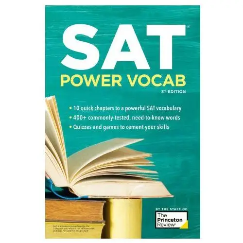 SAT Power Vocab, 3rd Edition: A Complete Guide to Vocabulary Skills and Strategies for the SAT