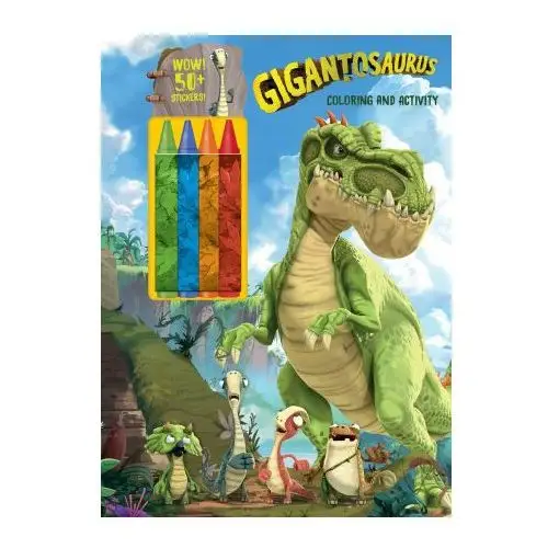 Gigantosaurus: Coloring and Activity Book with Crayons