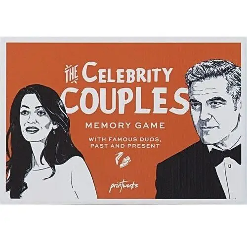 Gra karciana Memory. Celebrity couples