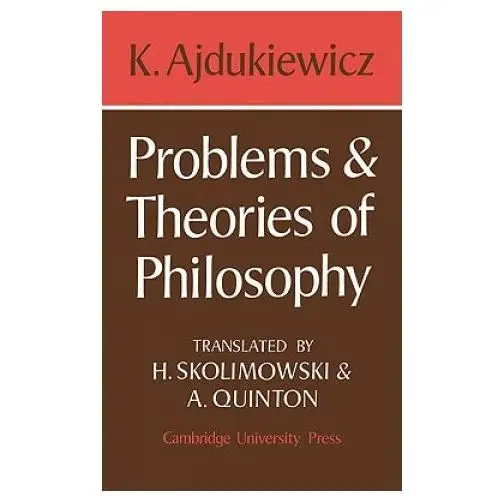 Problems and Theories of Philosophy