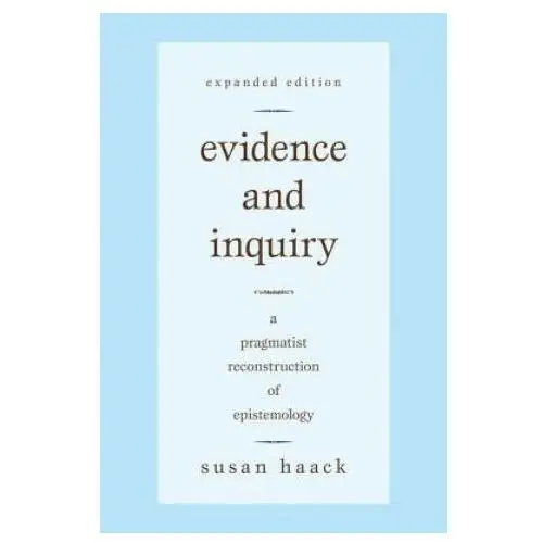 Evidence and inquiry Prometheus books