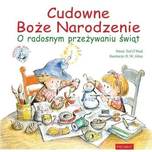 Cudowne boże narodzenie o radosnym przeżuwaniu świąt Promic